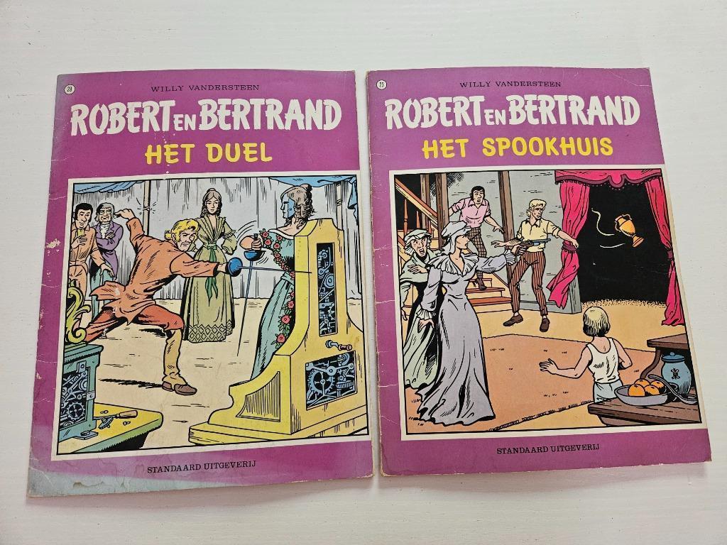 Robert en Bertrand, Plusieurs BD, Enlèvement, Utilisé, Willy Vandersteen