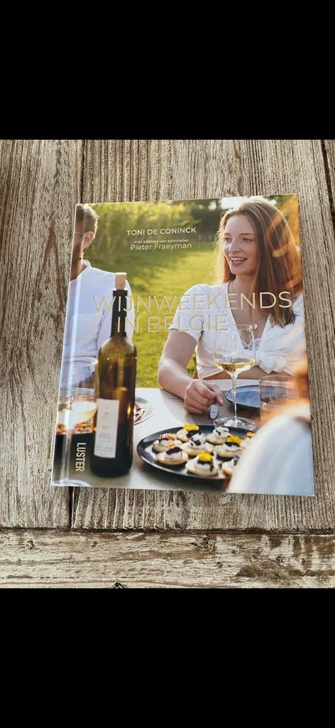 Boek wijnweekends in belgie, Ophalen of Verzenden, Zo goed als nieuw