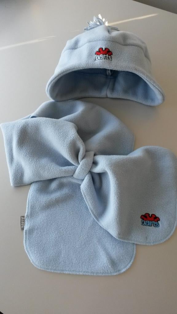 Muts en sjaal van merk Barts, fleece, licht blauw, Setje, Jongen of Meisje, Barts, Ophalen of Verzenden