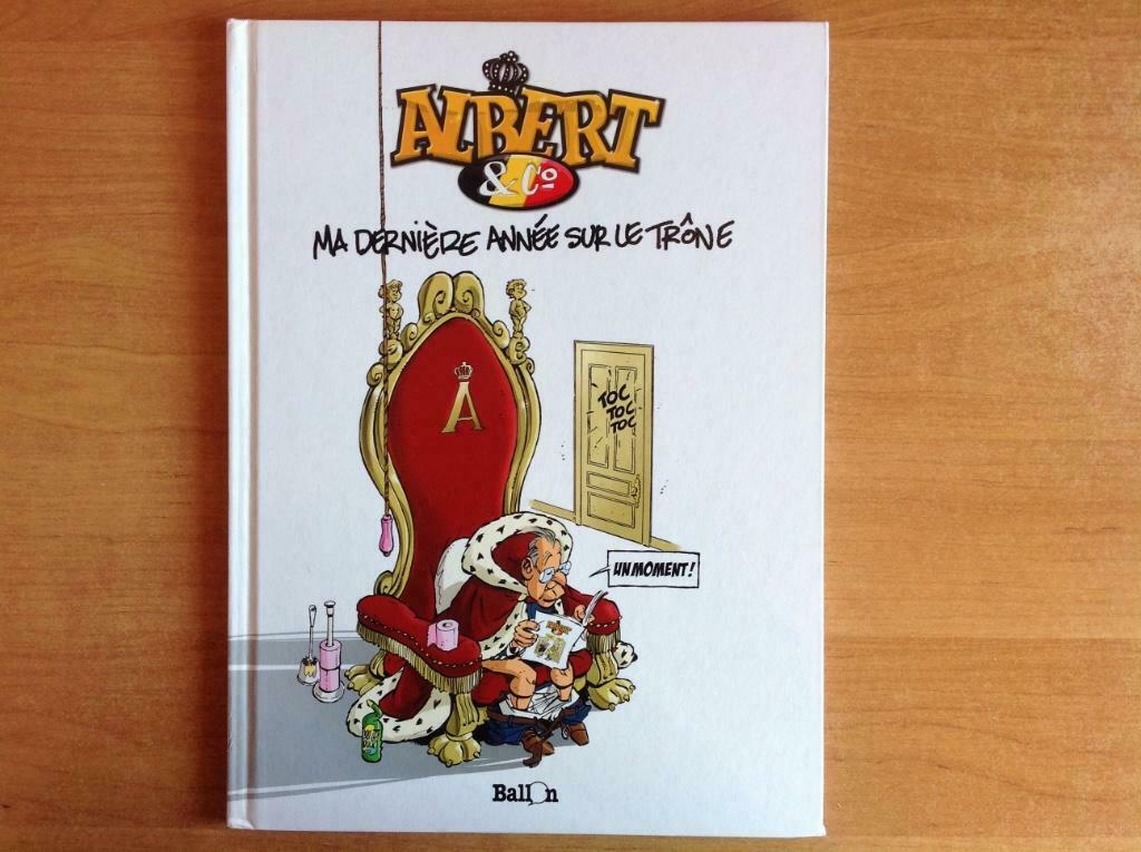 BD Albert & co - T 6 - Ma dernière année sur le trône, Boeken, Eén stripboek, Ophalen of Verzenden, Zo goed als nieuw