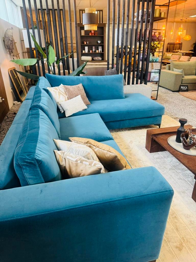 Bocx hoekbank 70 %korting, Maison & Meubles, Canapés | Sofas & Chaises Longues, Comme neuf, Enlèvement