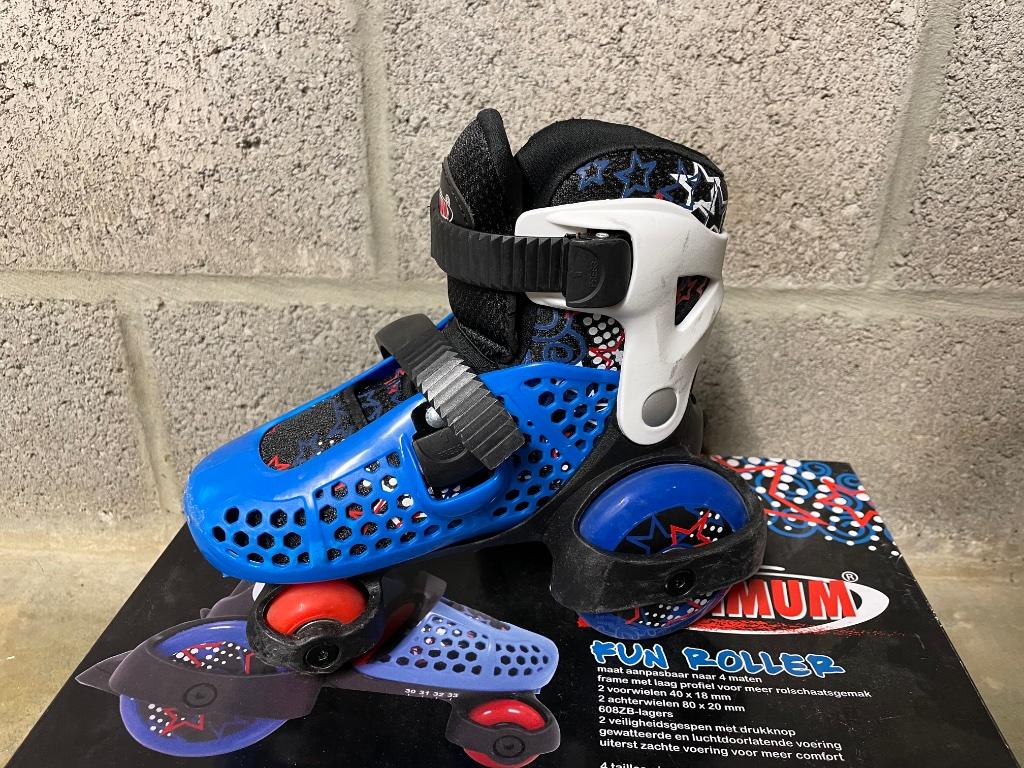 rolschaatsen, Kinderen en Baby's, Ophalen, Verstelbaar, Zo goed als nieuw, Kinderen