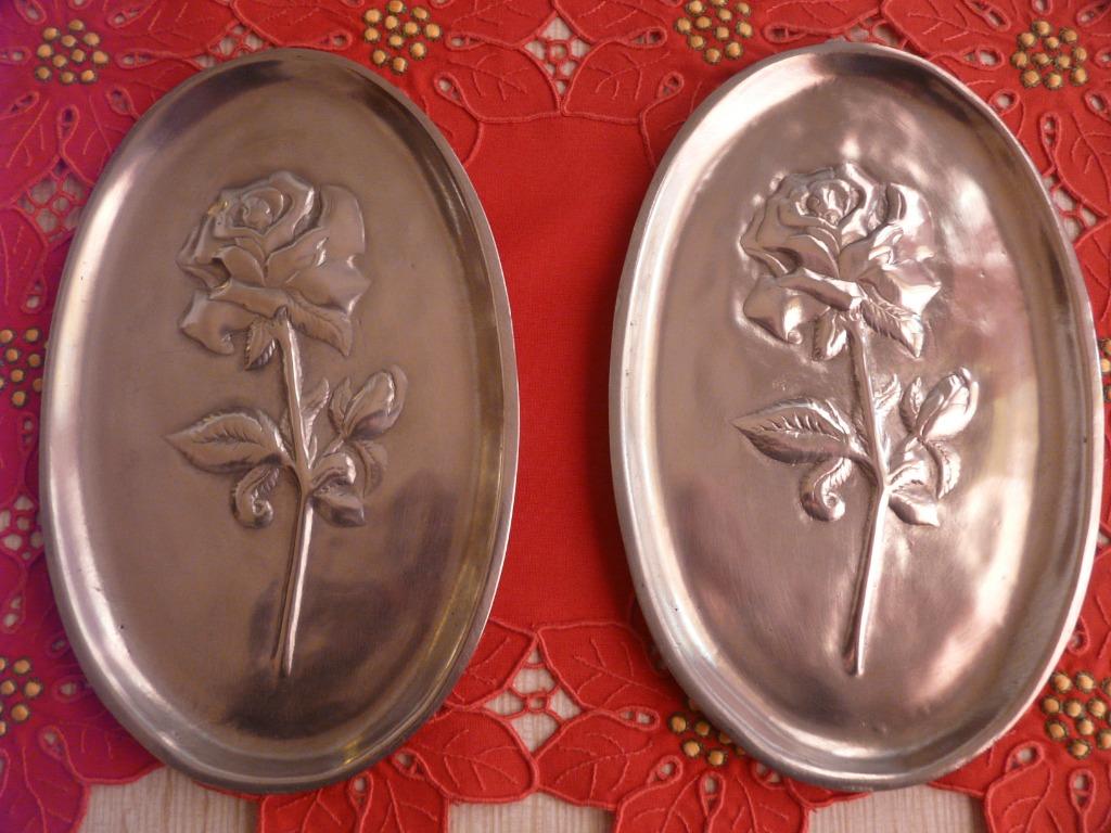 ASSIETTES OVALES EN ETAIN 92%, Antiquités & Art, Antiquités | Étain, Enlèvement ou Envoi