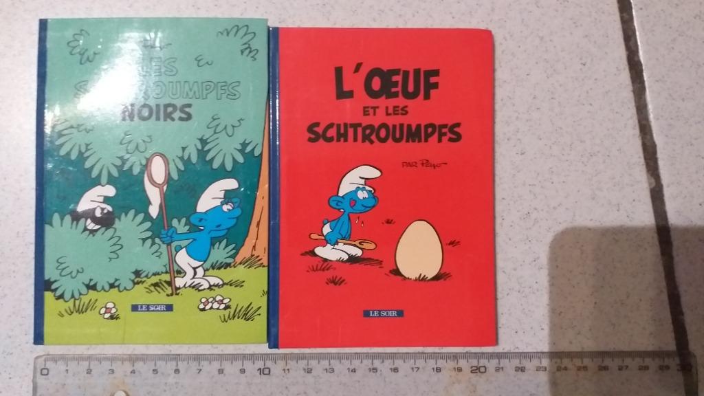 Livre schtroumpf smurf schlumpf, Ophalen of Verzenden, Gebruikt, Verschillende Smurfen, Stripboek