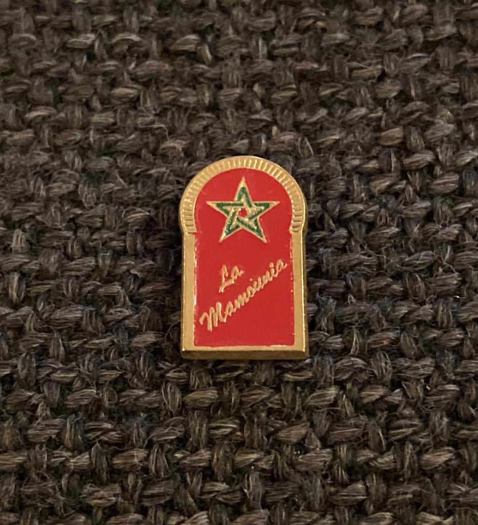 PIN - LA MAMOUNIA - MARRAKECH - MAROKKO, Verzenden, Gebruikt, Stad of Land, Speldje of Pin