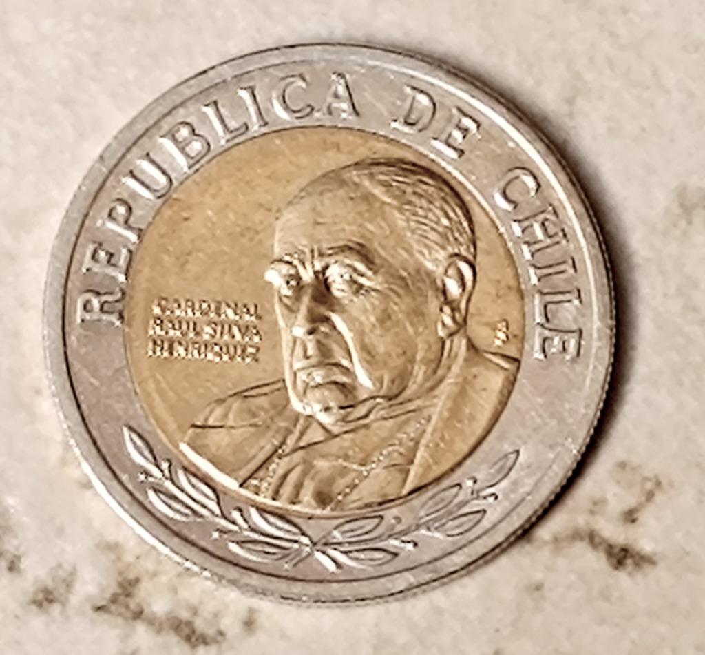 munt Chili 500 pesos 2001, Envoi