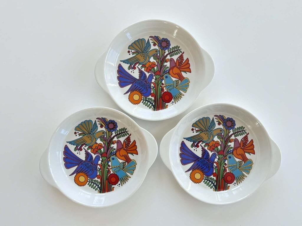 Villeroy & Boch Acapulco, 3 ovenschaaltjes, Ophalen of Verzenden, Overige stijlen, Porselein, Schaal of Schalen