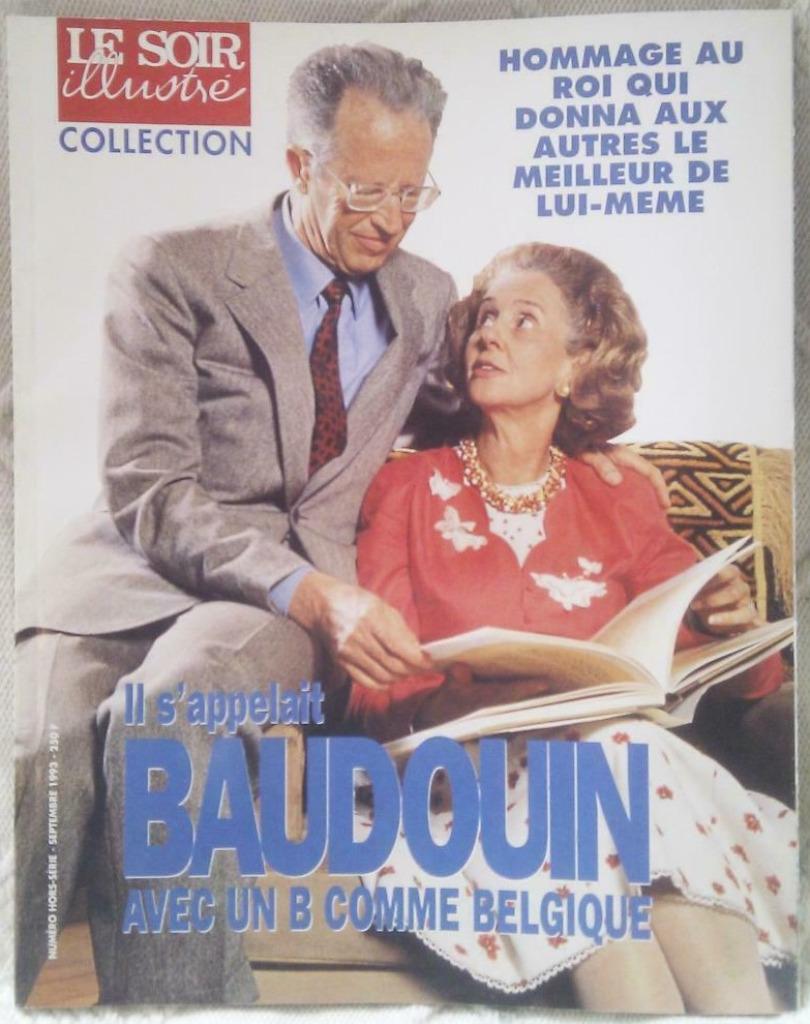 Le Soir Illustré Collection - eerbetoon aan Koning Boudewijn, Ophalen of Verzenden, 1980 tot heden, Tijdschrift