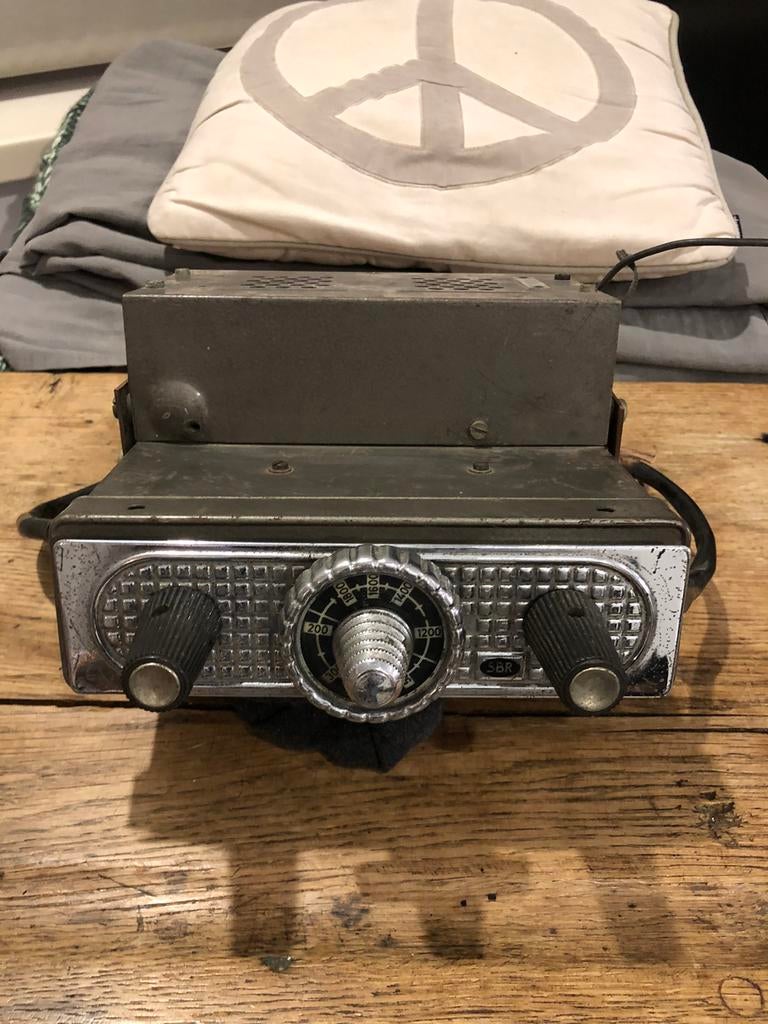 autoradio SBR - PV8 de 1956 vintage ancêtre oldtimer, Enlèvement, Utilisé