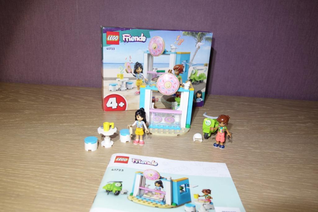 Lego Friends 41723 The Donut Shop - uitverkocht, Ophalen of Verzenden, Zo goed als nieuw, Complete set, Lego