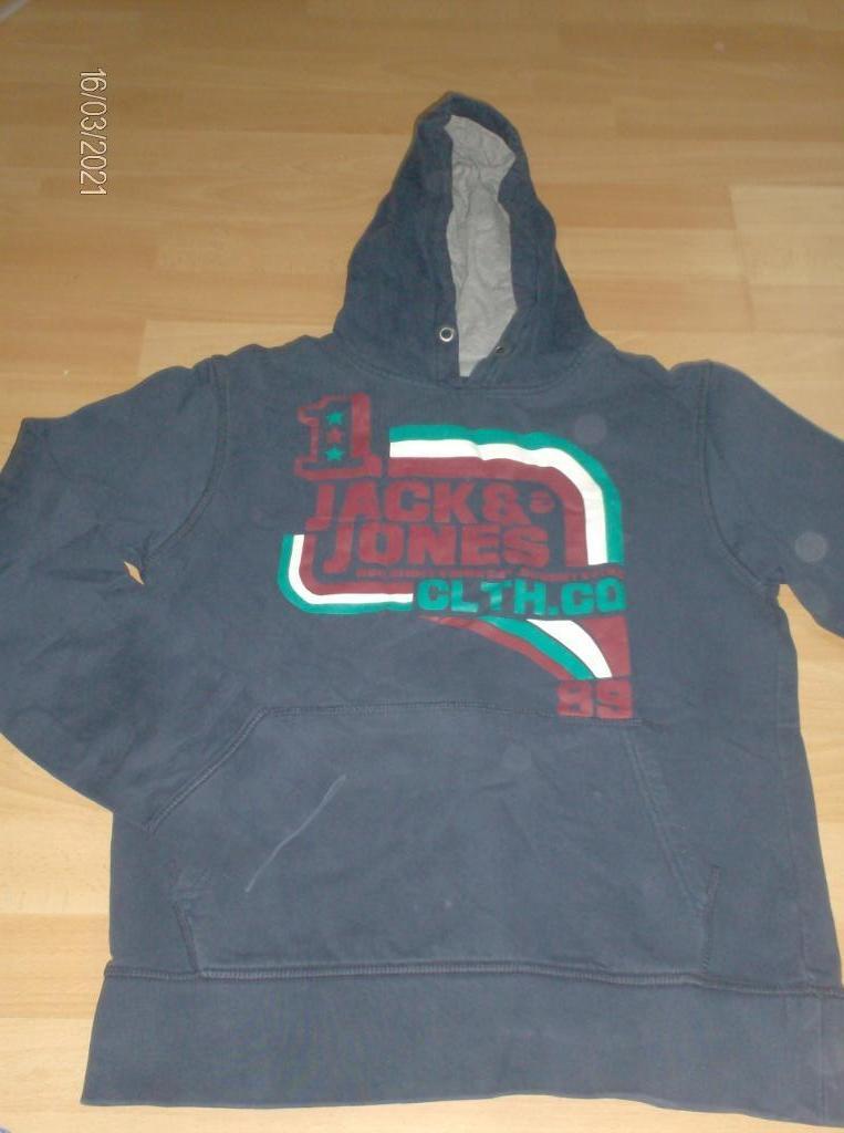 TRUI BLAUW MERK JACK AND JONES – MAAT M = S, Blauw, Ophalen of Verzenden, Gedragen, Jack & Jones