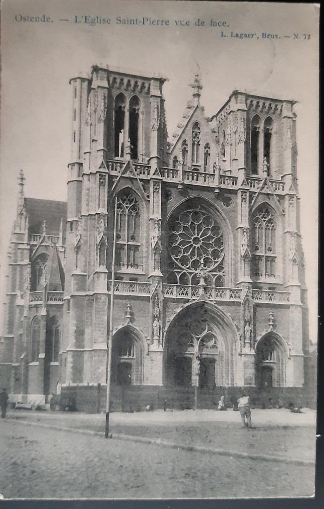 Ostende, église Saint-Paul d'Ostende, inachevée, Enlèvement ou Envoi
