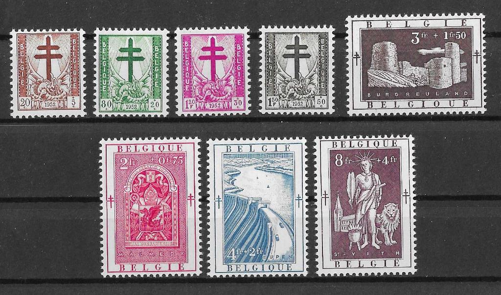 Timbres de Belgique - 900/907, Timbres & Monnaies, Timbres | Europe | Belgique, Envoi