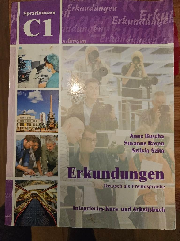 Boek Duits Erkundungen C1, Ophalen, Zo goed als nieuw