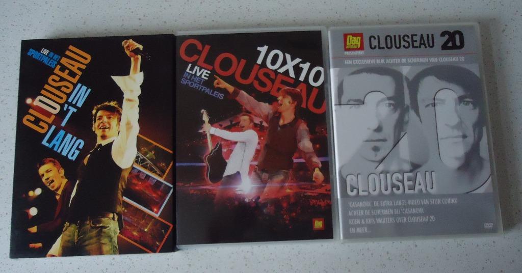 3  DVD's  van "Clouseau" in Prima Staat !, Ophalen of Verzenden, Zo goed als nieuw, Muziek en Concerten