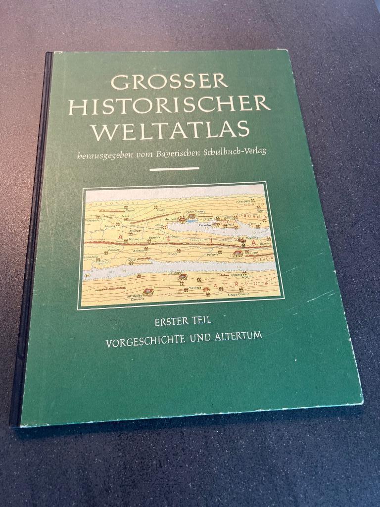 Grote historische atlas, Comme neuf, Carte géographique, Monde, 1800 à 2000