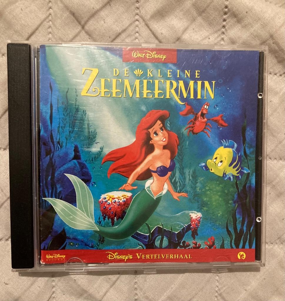 Disney De Kleine Zeemeermin CD Vertelverhaal nederlands, Ophalen of Verzenden, Pocahontas of Kl. Zeemeermin, Nieuw, Overige typen