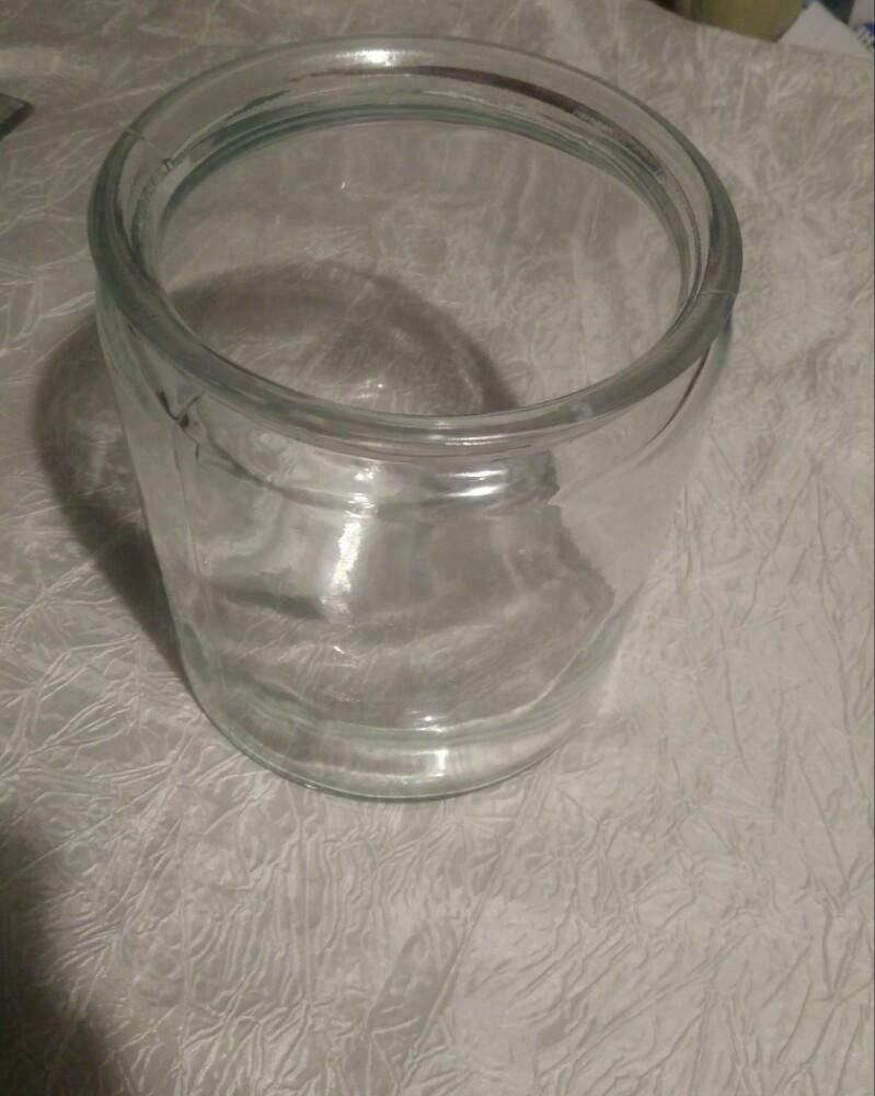 Vintage beau bocal 5L verre XL aquarium  21+18cm, Enlèvement ou Envoi, Comme neuf, Verre