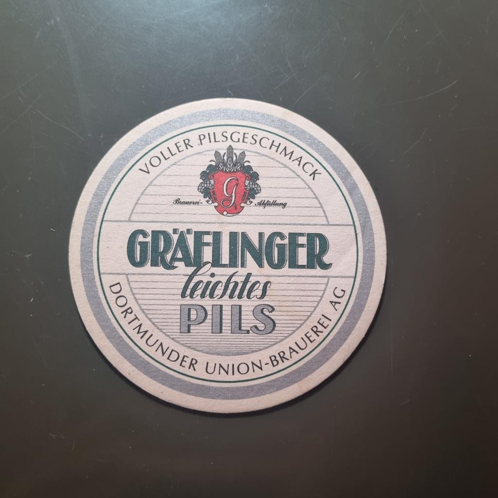 Sous Bock Gräflinger, Ophalen of Verzenden, Gebruikt, Viltje(s), Overige merken