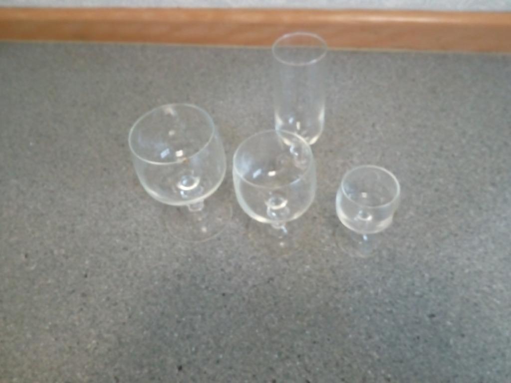 glazen, Verzamelen, Glas en Drinkglazen, Ophalen, Gebruikt