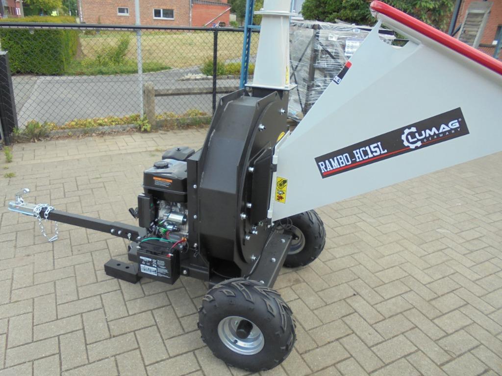 Nieuw in ons gamma Lumag Houthakselaar HC15L, Ophalen