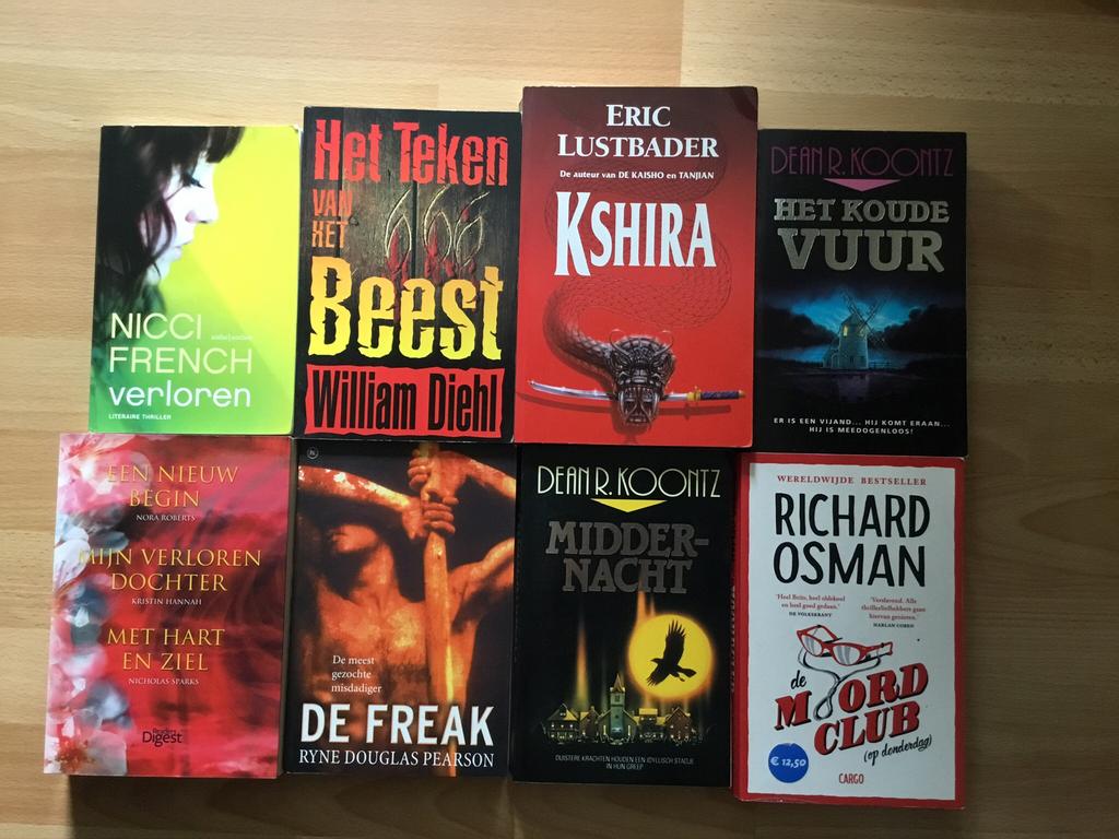 Boeken thrillers, Livres, Thrillers, Enlèvement ou Envoi