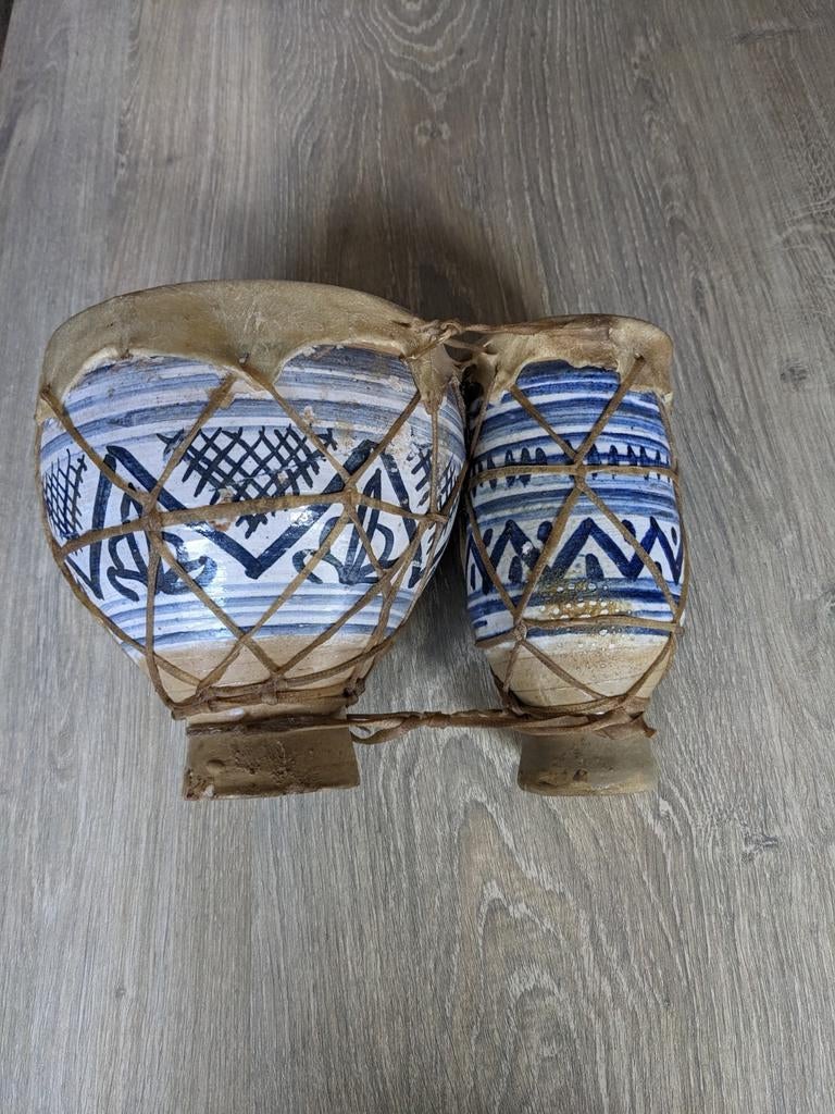 Tamtam handgemaakt en geschilderd, Ophalen of Verzenden