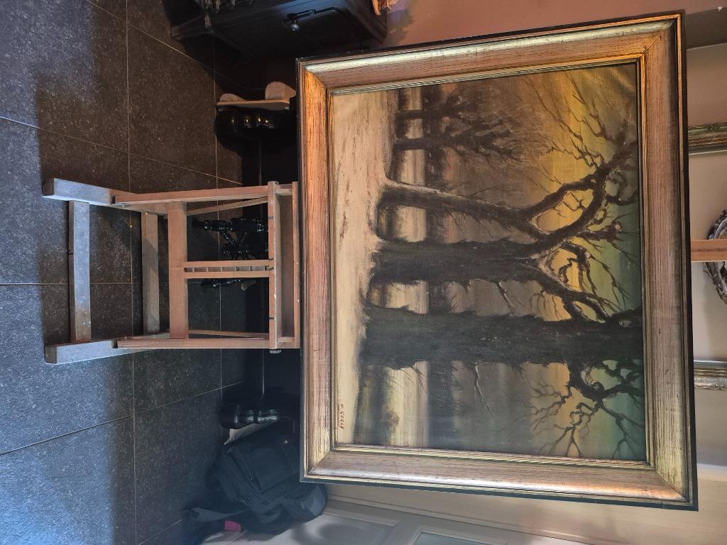 Schilderij U. Gerlo, Antiek en Kunst, Ophalen