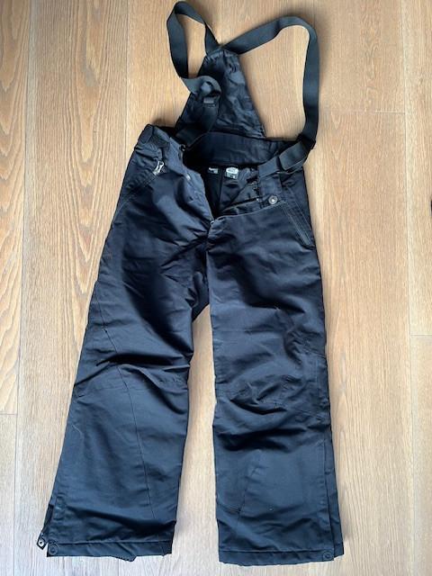 Pantalon de ski noir - McKinley, Kinderen en Baby's, Kinderkleding | Maat 140, Zo goed als nieuw, Jongen of Meisje, Broek, Ophalen