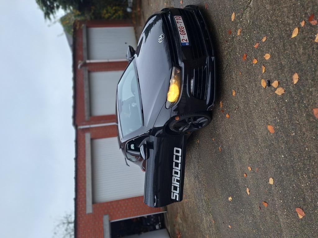 Vw scirocco 160pk, Voorwielaandrijving, 1600 cc, Zwart, Handgeschakeld