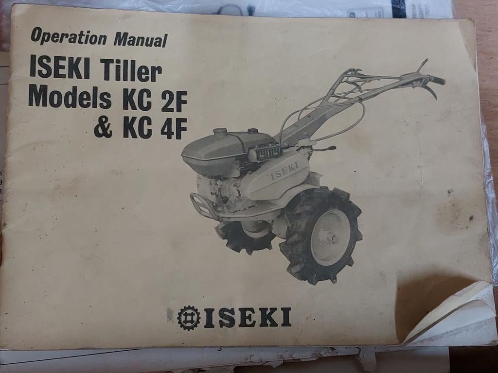 livre d'instruction Kubota Honda Iseki Agria, Jardin & Terrasse, Enlèvement ou Envoi, Utilisé, KUBOTA