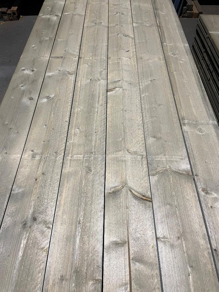 Verouderd steigerhout AAA+ kwal. I 3 CM dik steigerplanken I, Doe-het-zelf en Bouw, Hout en Planken, Geïmpregneerd, 25 tot 50 mm