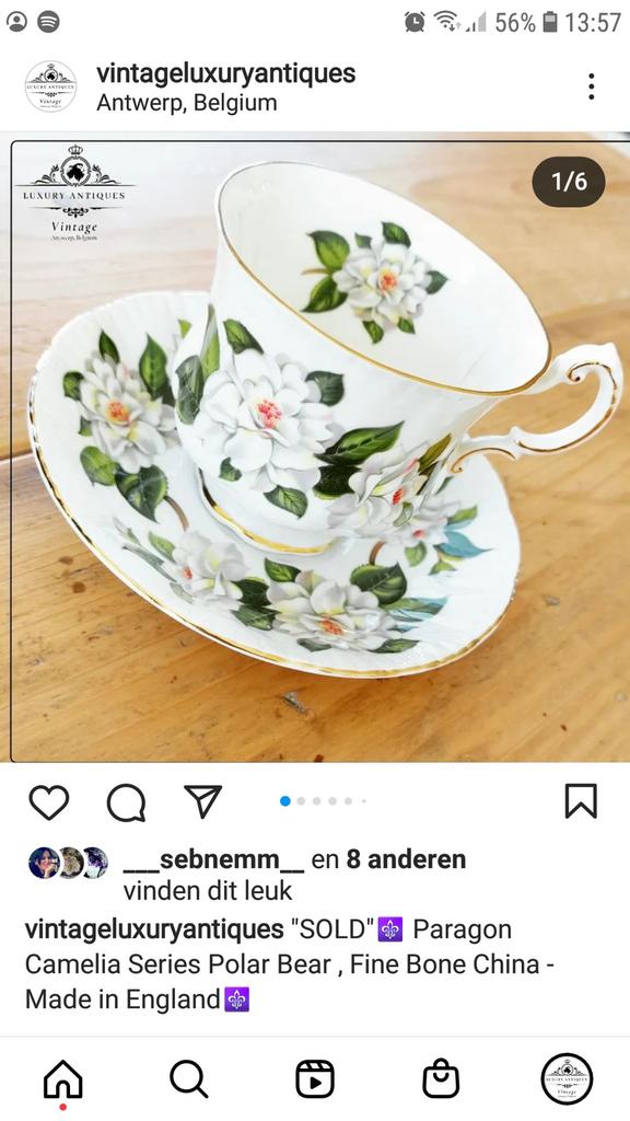 Decoratieve Thee kopje, Ophalen of Verzenden