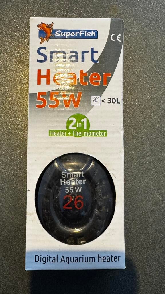 Superfish Smart Heater 55 watt, Ophalen of Verzenden, Zo goed als nieuw, Verlichting of Verwarming