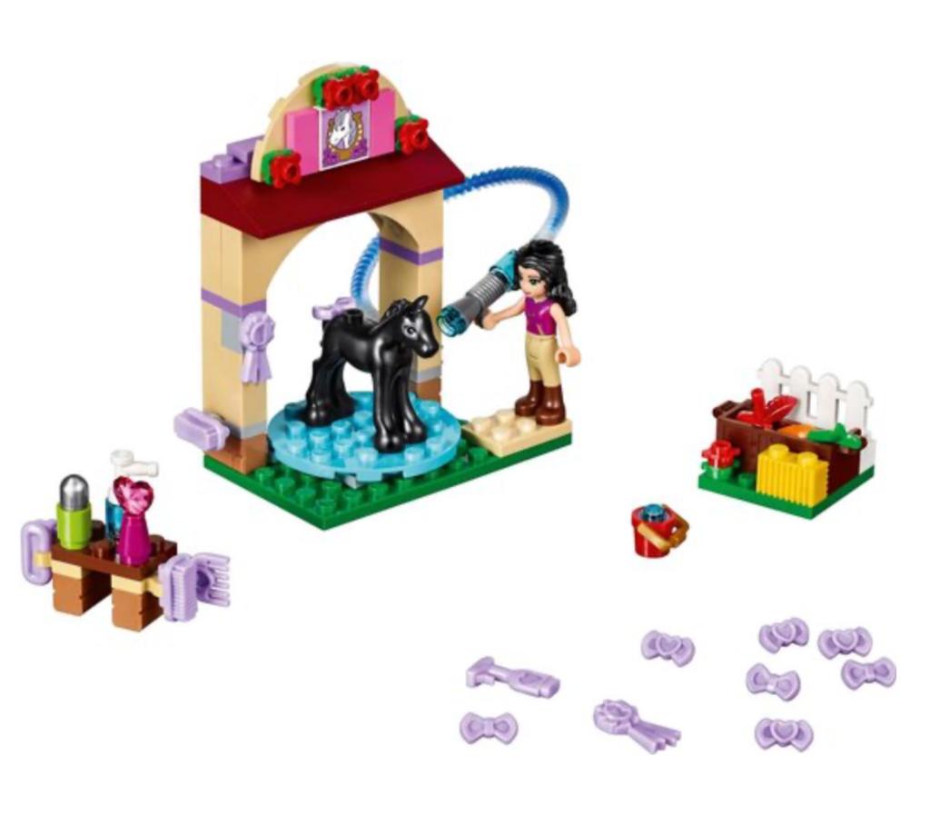 LEGO Friends Veulen Wasplaats - 41123, Ophalen of Verzenden, Gebruikt, Complete set, Lego