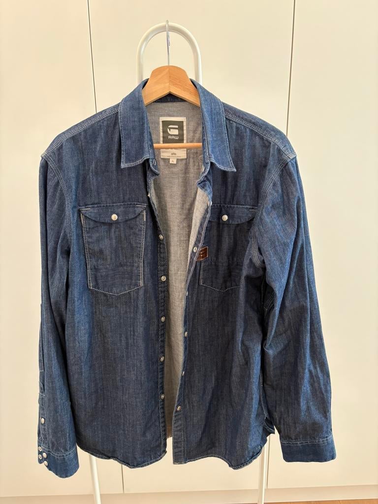 Jeans hemd - G-star RAW, Enlèvement, Porté, Bleu, G-star Raw