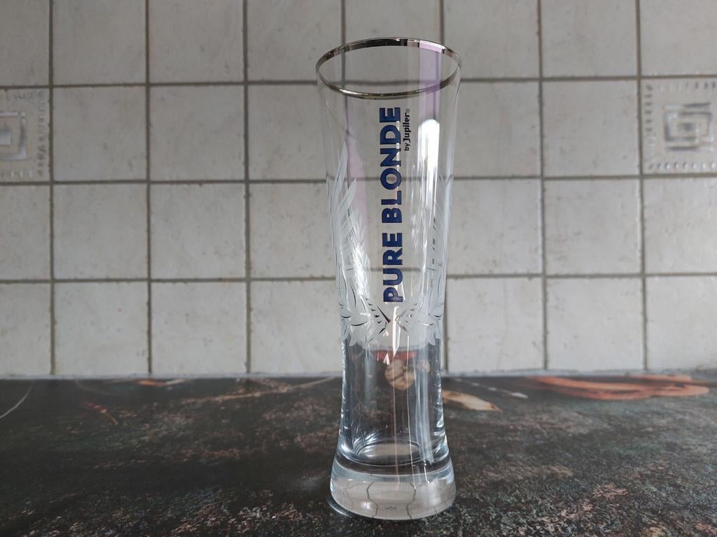 Jupiler blond pur, Enlèvement ou Envoi, Comme neuf, Verre à bière