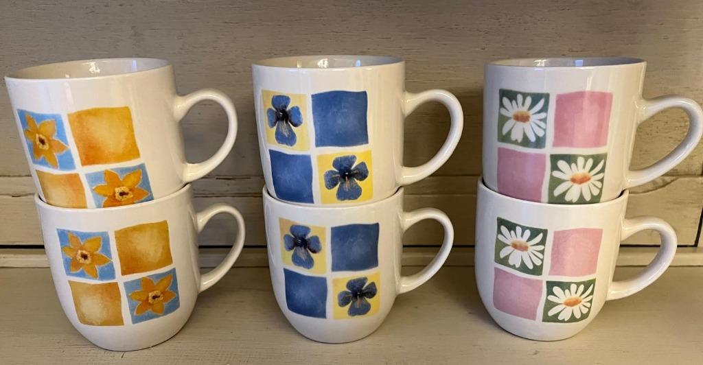 6 nieuwe espresso tassen koffie kopjes 8 cm hoog, Ophalen, Nieuw