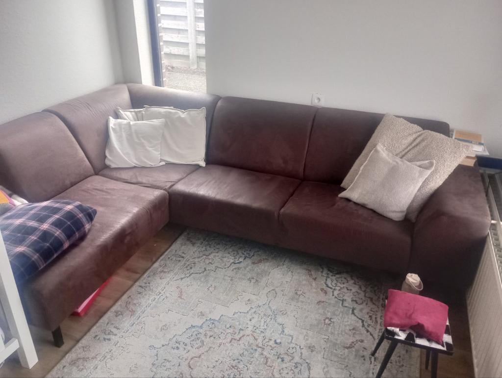 Linkse hoekbank Cognac - Noud Leenbakker, Ophalen