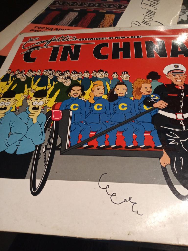Vinylplaat 33 toeren Confetti C IN CHINA, Cd's en Dvd's, Ophalen of Verzenden