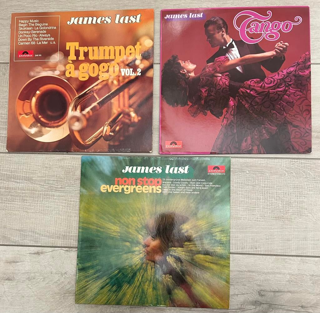3 vinyl LP’s van James Last, Ophalen of Verzenden, Gebruikt, 12 inch, Europees