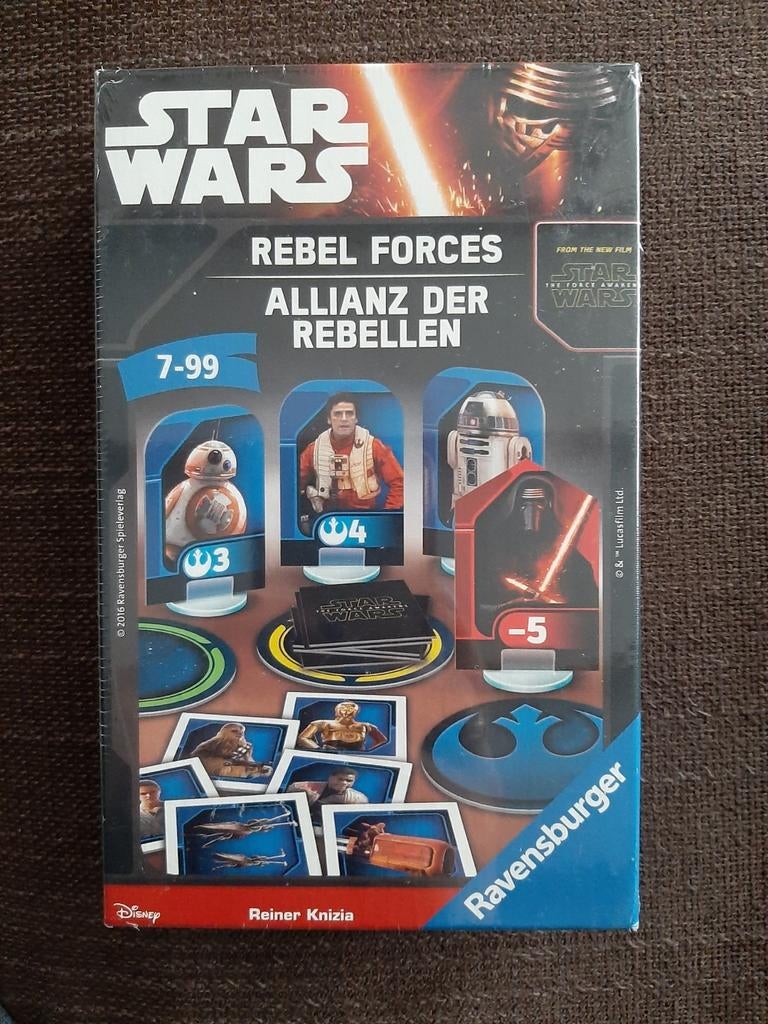 Star wars Rebel forces reis gezelschapsspel NIEUW, Ophalen of Verzenden, Nieuw