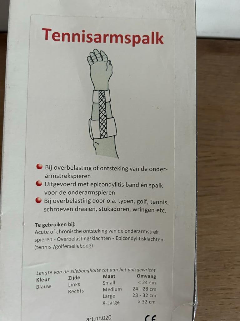 tennisarmspalk GM nieuw !, Diversen, Ophalen of Verzenden, Nieuw