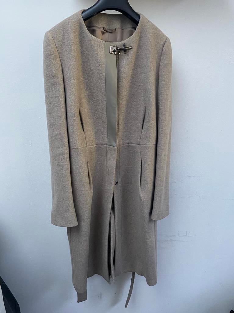 Wintermantel merk Fay, Kleding | Dames, Jassen | Winter, Zo goed als nieuw, Maat 42/44 (L), Beige, Ophalen of Verzenden