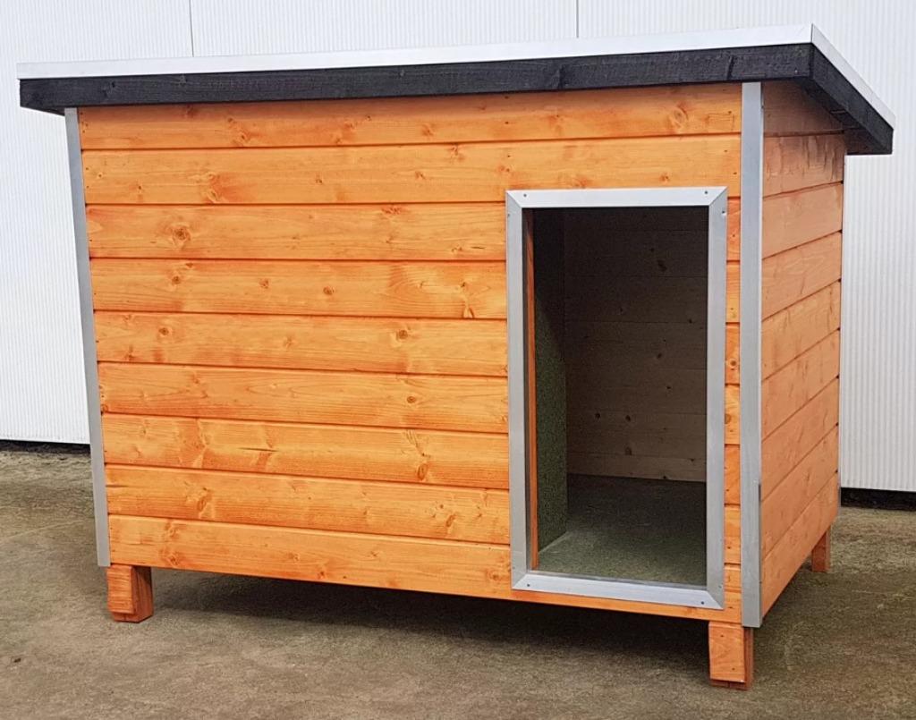 Houten Hondenhok Nr1 Bruin, Dieren en Toebehoren, Hondenhokken, Nieuw, Hondenhok, Minder dan 65 cm, 75 tot 110 cm, Ophalen