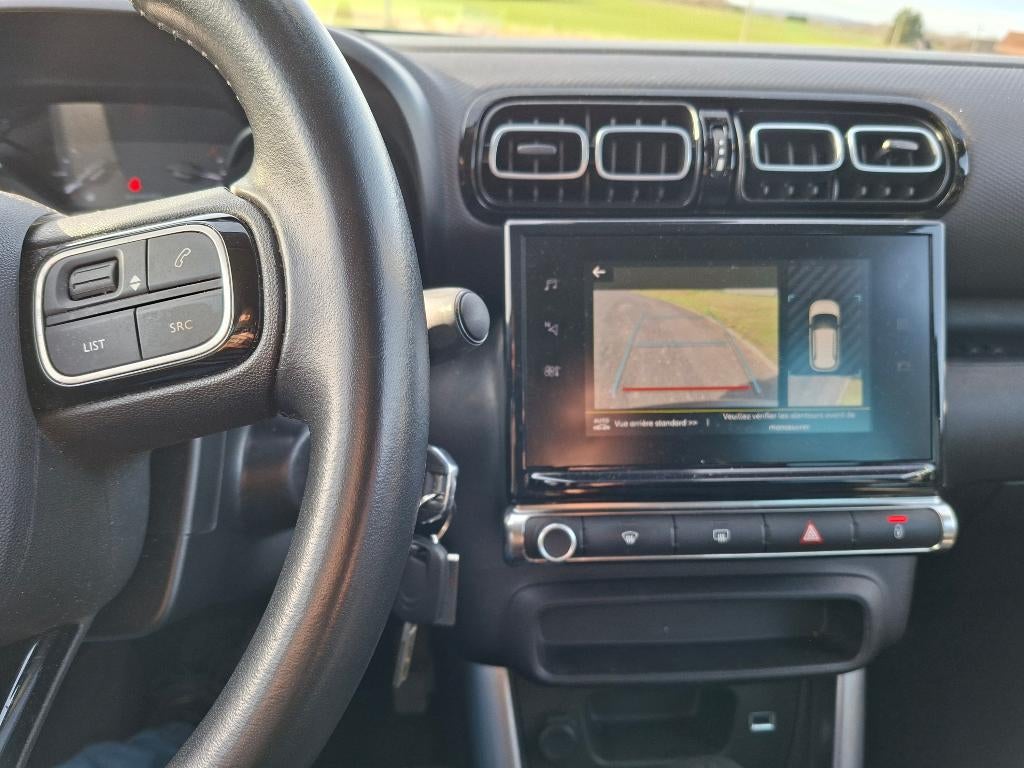 Citroen C3 Aircross 15 HDI eur6 2020 leer, airco, GPS, Auto's, Citroën, Monovolume, Euro 6, Leder, Bedrijf