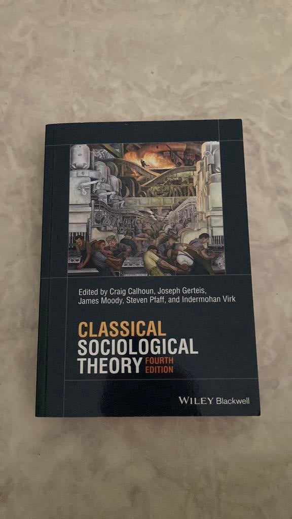 Classical Sociological Theory, Enlèvement, Comme neuf