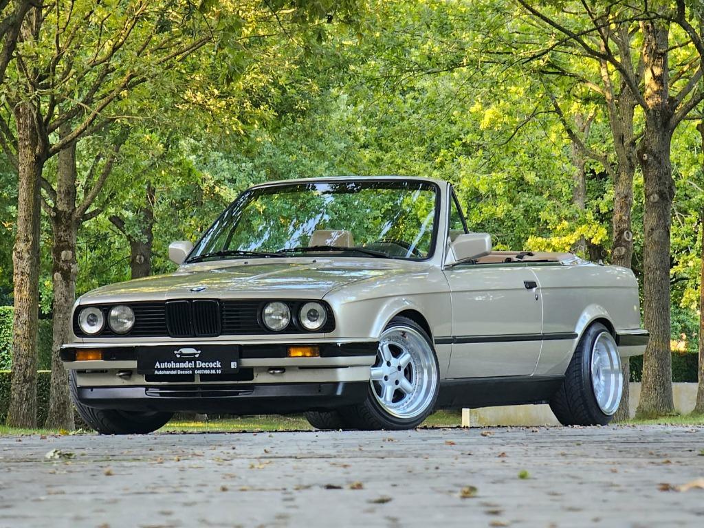 Bmw E30 325i cabriolet | automatique | EyeCatcher, Autos, Cuir, Achat, Entreprise, Cabriolet