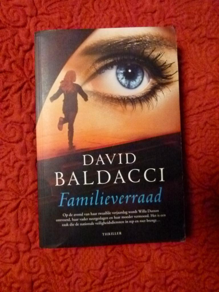 "Familieverraad" David Baldacci, Livres, Thrillers, Utilisé, Enlèvement ou Envoi