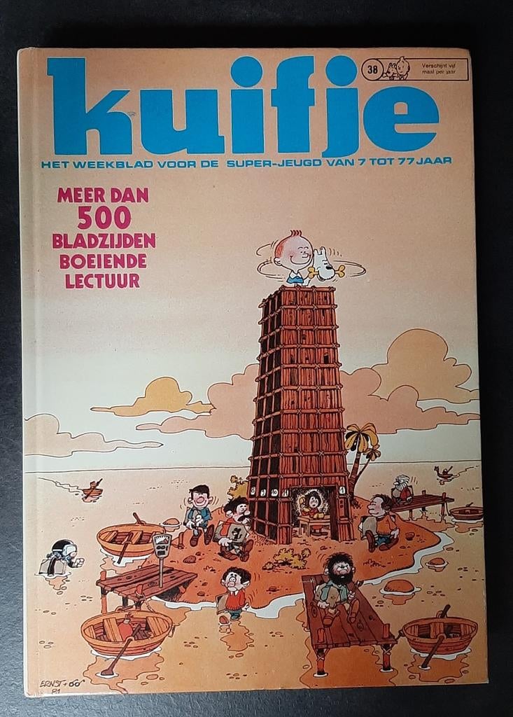 KUIFJE VERZAMELING weekblad 38, Eén comic, Ophalen of Verzenden, Zo goed als nieuw